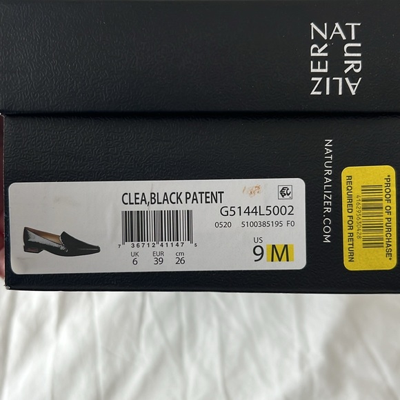Naturalizer Clea Black Patent Leather Shoes - Picture 5 of 7